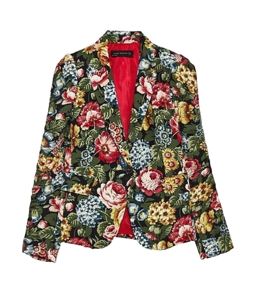 Zara Floral Blazers for Women