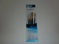 PRINCETON ART & BRUSH COMPANY SET OF 5 BRUSHES 