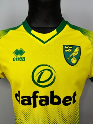 NORWICH CITY 2019 2020 PUKKI HOME SHIRT FOOTBALL SOCCER JERSEY