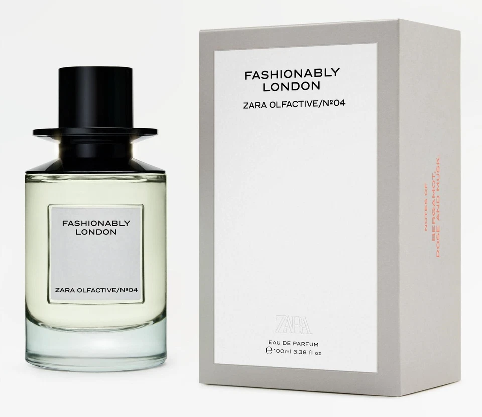 ZARA x Jo Malone Fashionably London Eau De Parfum 100ml EDP Spray Fragrance No04