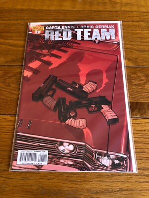 RED TEAM 1. NM (9.4 OR BETTER) COND. 2013. DYNAMITE ENT. SOOK COVER