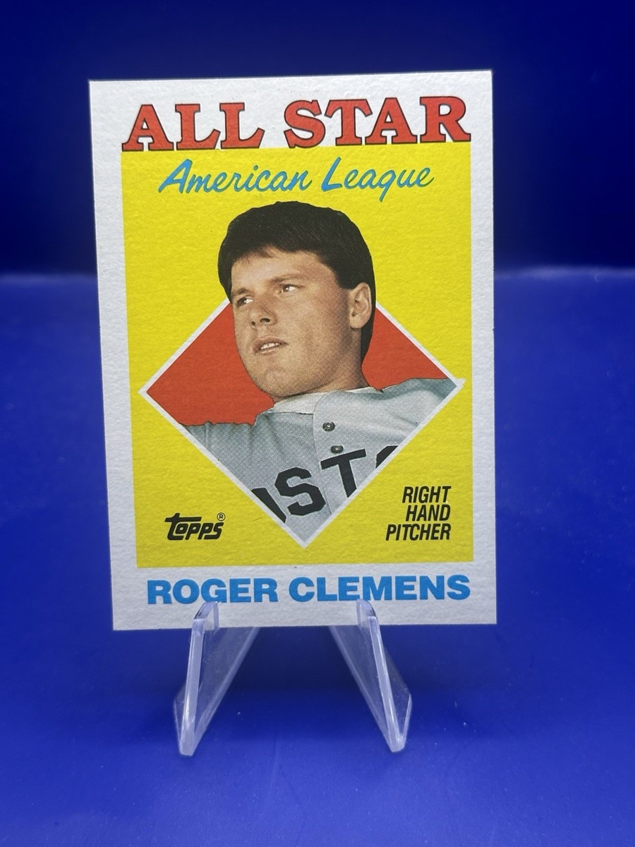 1988 Topps All-Star Roger Clemens #394 (EX) | eBay