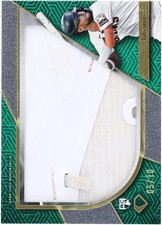 Luis Matos Giants 2024 Topps Diamond Icons GU Relic #PPR-LMA #5/10 Rookie Card