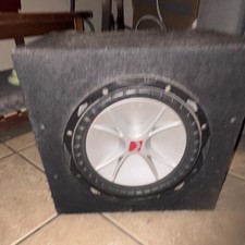 KICKER CVR Enclosed Non-Powered Car Subwoofer...