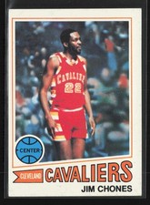 1977-78 Topps #57 Jim Chones White Backs Cleveland Cavaliers NM
