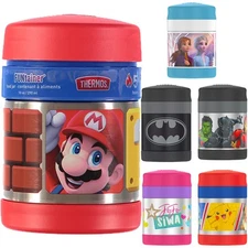 Thermos 10 oz. Kids Funtainer Vacuum Insulated Stainless Steel Food Jar w/ Spoon