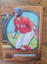 2025 Topps Museum Collection Kristian Campbell Bronze #50 Red Sox RC /35