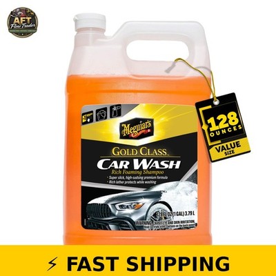 Meguiar's Gold Class Car Wash 1 Gal - High Gloss Finish