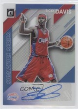2019-20 Panini Donruss Optic Signature Series Holo Prizm Ricky Davis Auto 0s9x
