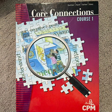 CPM Core Connections Course 1 Student Edition...