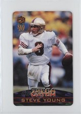 1997 Score Board Talkn' Sports $10 Phone Cards 2369/3960 Steve Young #4 HOF 0q3