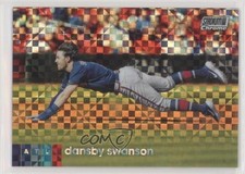 2020 Topps Stadium Club Chrome X-Fractor Dansby Swanson #280 8k4