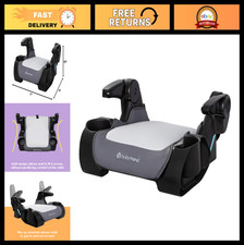 Slim Backless Booster Seat for Kids - Lightweight, Belt-Positioning, Dual Cup Ho