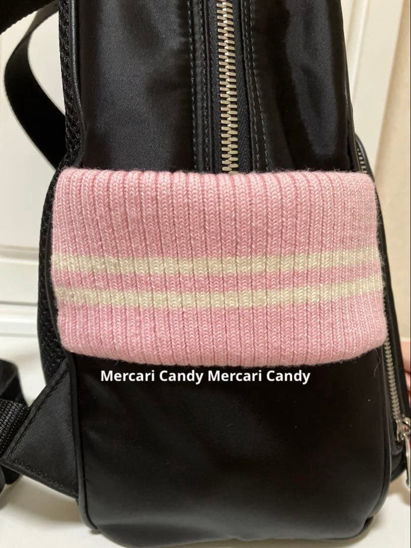 Genuine miumiu cat patch backpack final price gre… - image 8