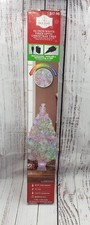 Holiday Time 32 inch White Fiber Optic Christmas Tree Color Changing Lights USB