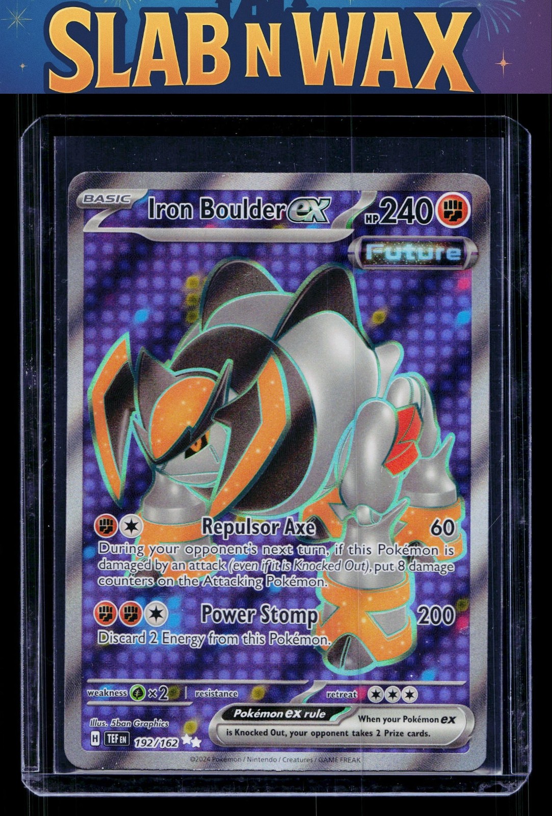 Pokemon tcg SV5M: Cyber Judge Iron Boulder ex #087/071