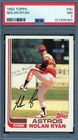 1982 Topps # 90 Nolan Ryan HOF PSA 7 Near Mint Astros (121205383)