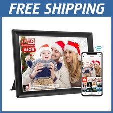 Touch Screen Digital Picture Frame 10.5" WiFi Enabled