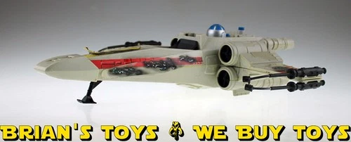 Vintage Kenner Star Wars Vehicle Loose Battle Damaged X-Wing C5 (missing canopy)