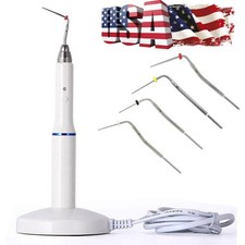 Dental Cordless Gutta Percha Obturation System Endo Heated Pen /4pcs Heated tips