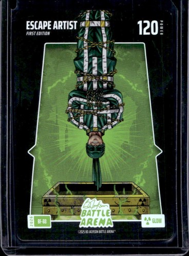 2026 Bo Jackson Battle Arena First Edition Escape Artist Glow #BF-88