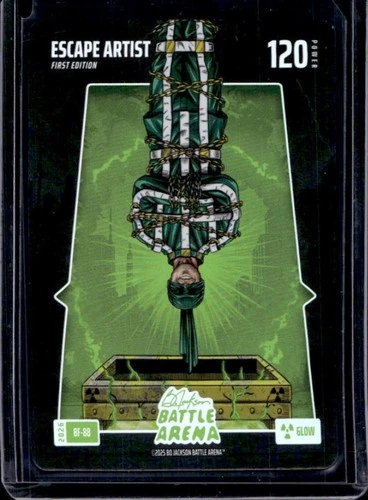 2026 Bo Jackson Battle Arena First Edition Escape Artist Glow #BF-88