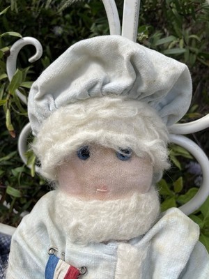 Puppe alt Vintage Teddy Dolly | um 1930 Bärenfreund mit antiker Medaille Chad Valley