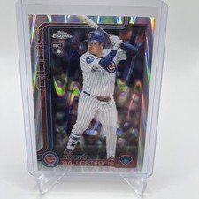 2025 Topps Chrome Update Moises Ballesteros RC Ray Wave Refractor #USC93 Cubs