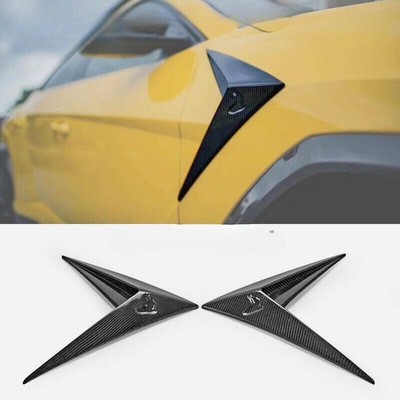 Carbon Front Fender Side Trim Air Vents Cover For Lamborghini Urus TPC Style