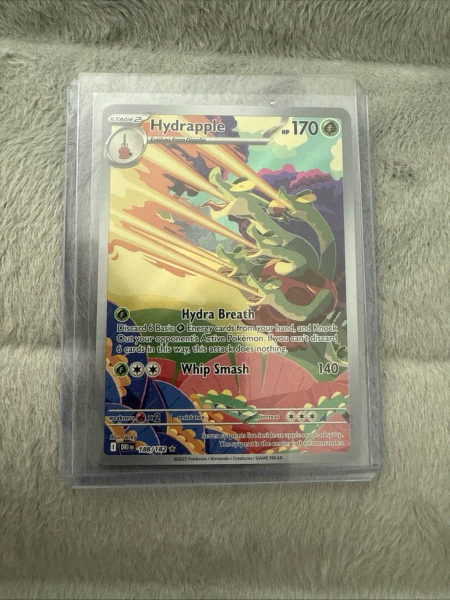 Hydrapple 188/182 Illustration Rare Destined Rivals Pokmon Card IR Hydrapple 188/182 Illustration Rare Destined Rivals Pokmon Card IR
