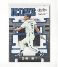 2021 Absolute Icons Retail #14 George Brett Royals