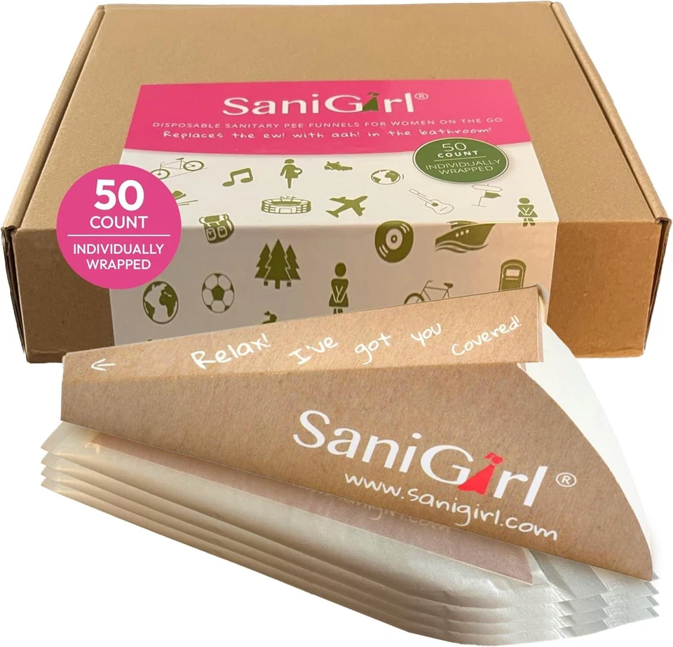 Portable Female Urination Device for Outdoors - 50 Count - Image 3 of 4