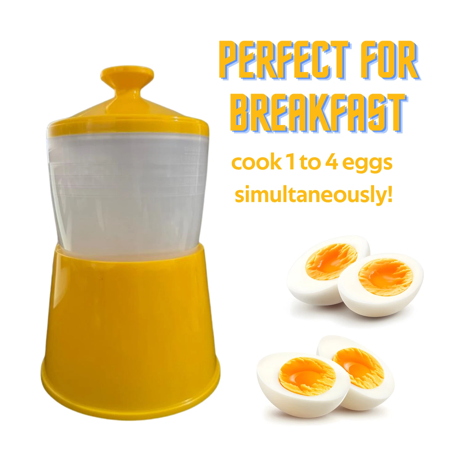 Half Boiled Egg Maker Malaysian Recipe Original Yellow Color
Opens in a new window or tab