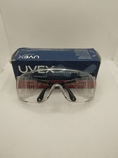 uvex S0250X ULTRA SPEC 2000 Safety Glasses Worn Over Prescription Clear Lens