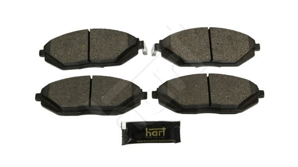 Hart 253 758 Bremsbelagsatz, Scheibenbremse FüR Chevrolet-image