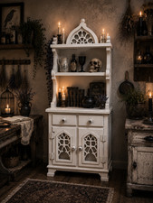 dolls house gothic kitchen cabinet
