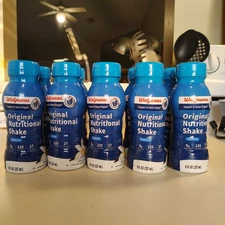 Walgreens Original Nutritional Shake, Vanilla, 8.0 fl oz, 10 Pack No Retail Box✨