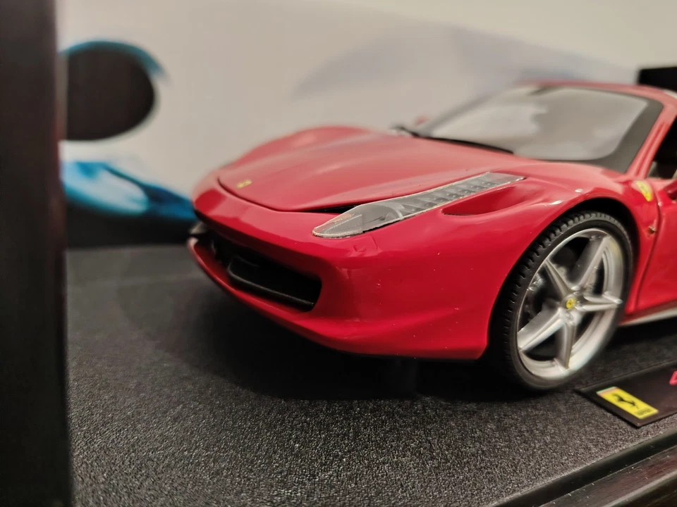 FERRARI 458 ITALIA 1/18 HOT WHEELS ELITE - Immagine 4 di 4