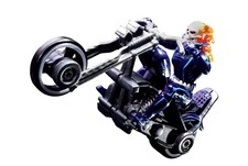 SDCC 2022 Mattel Hot Wheels Marvel Ghost Rider & Motorcycle Diecast MIB Rare