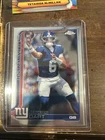 2025 Topps Chrome Football #306 Jaxson Dart New York Giants Rookie RC