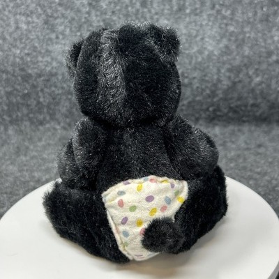Vintage Raikes Bears Black Bear Baby Nursery Miniatures