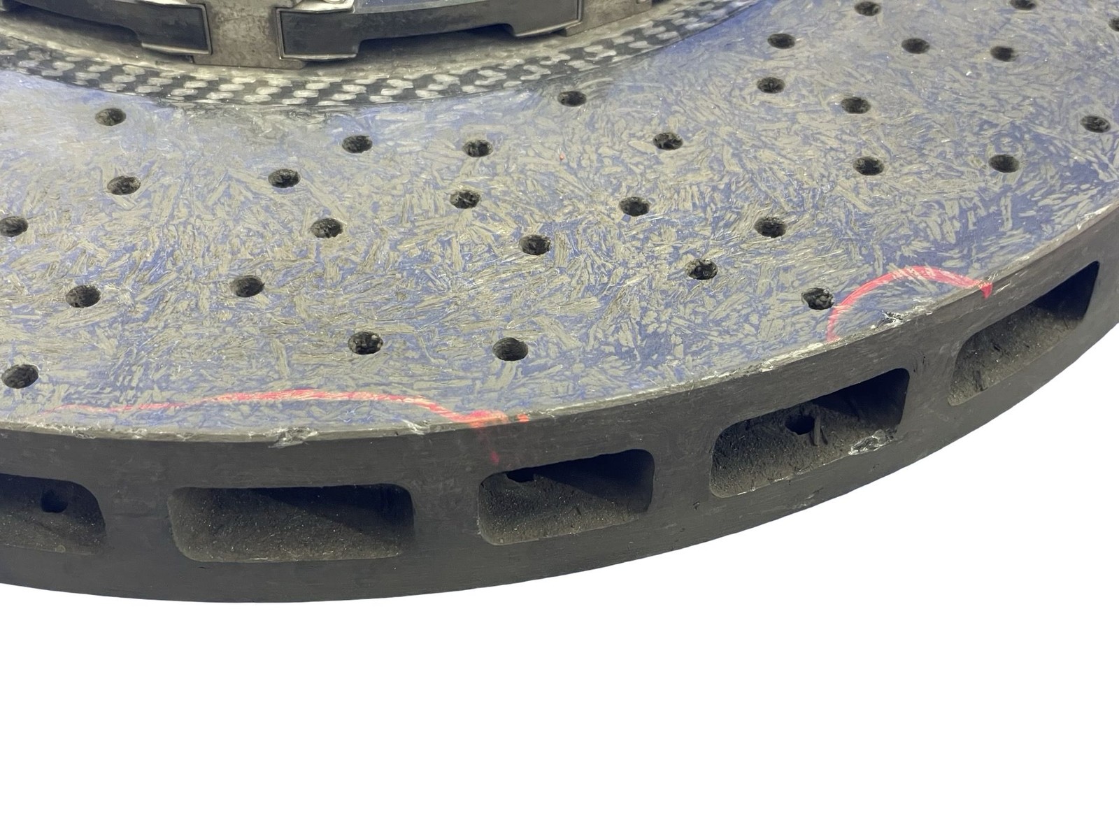 2015-2017 MCLAREN 650S RWD 3.8 FRONT LEFT BREMBO CARBON CERAMIC BRAKE ROTOR DISC