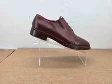 Santoni Whole Cut Leather Shoes Oxford Brown Mens US12 EU45 Beautiful