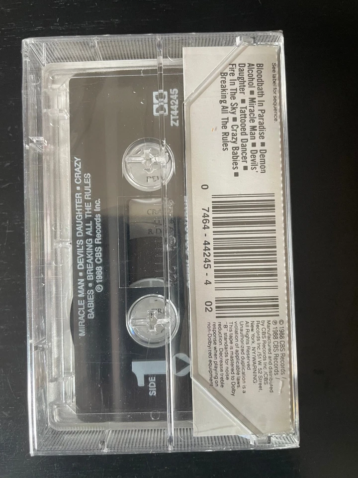 Sealed Ozzy Osbourne - No Rest for the Wicked Cassette Tape - Image 2 of 4