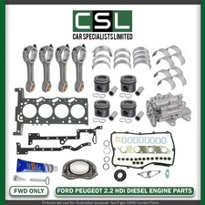 PISTON WITH RINGS CITROEN JUMPER 4HV (P22DTE) 2.2 DIESEL ENGINE REBUILD KIT FWD