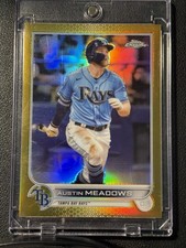 2022 Topps Chrome - Austin Meadows #10 Gold Refractor /50