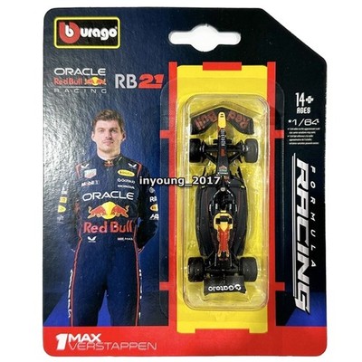 1/64 F1 Red Bull RB21 Modellauto Die Cast Spielzeug fur Kinder Max Verstappen 1