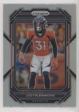 2022 Panini Prizm Silver Prizm Justin Simmons #91 0w8p