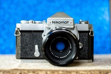 Nikon Nikomat FTN 35mm SLR film camera - Film TESTED working