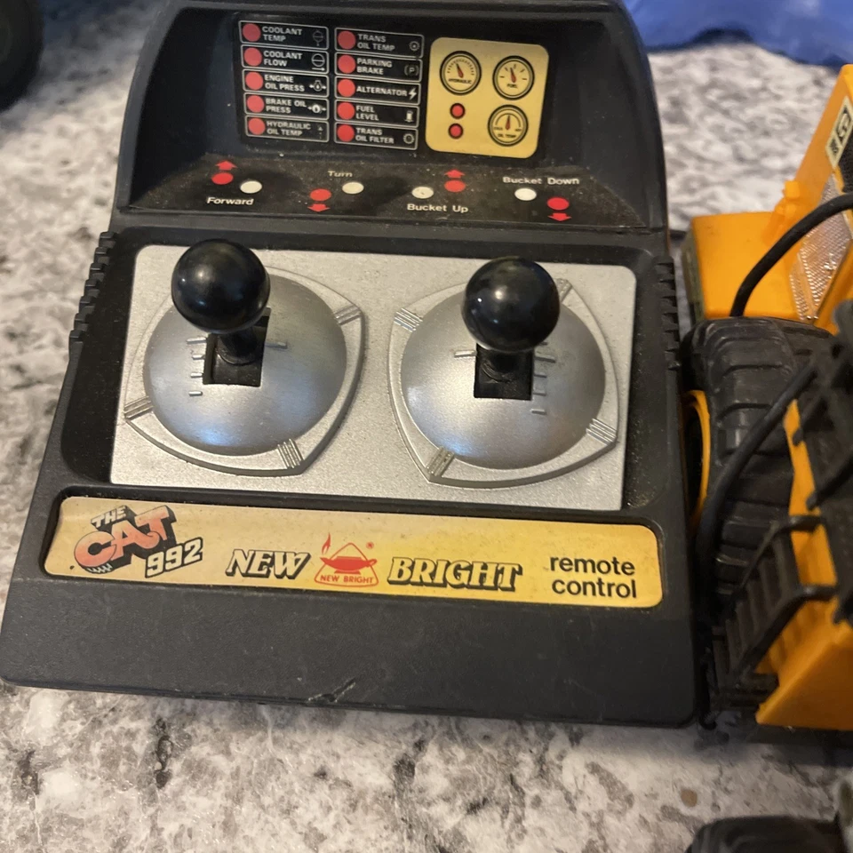 Винтажный фронтальный погрузчик Caterpillar CAT 992 1987 новый яркий не протестирован как есть - Изображение 3 из 4